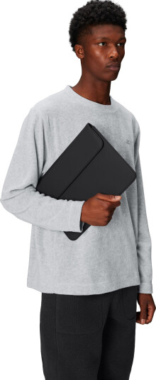 Rains Laptop Portfolio 13"/14"" W1   Black   ONE SIZE