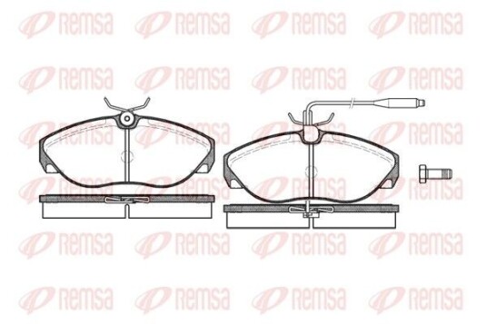 Bremseklosser REMSA 0486.02 Bremseklosser REMSA 0486.02
