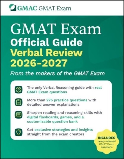 GMAT Official Guide Verbal Review 2026 2027 GMAT Official Guide Verbal Review 2026 2027