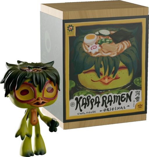 Kaleidos Kappa Ramen: Original Art Vinyl Figure Kaleidos Kappa Ramen: Original Art Vinyl Figure