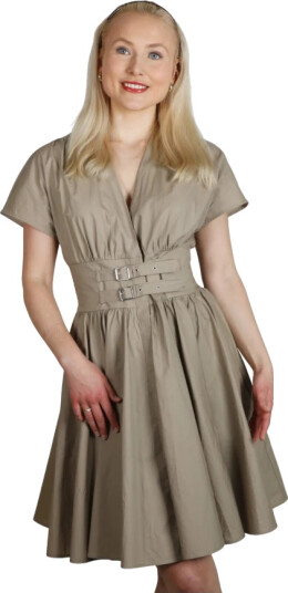 MeiMeiJ Dame Kjoler Beige M,