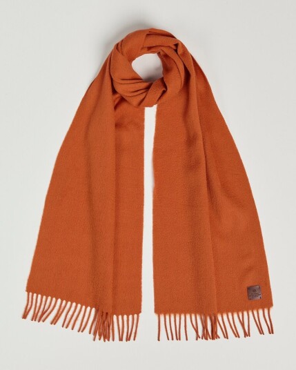 Amanda Christensen Merino Wool Scarf Orange Amanda Christensen Merino Wool Scarf Orange
