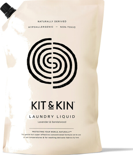Kit & Kin Flytande Tvättmedel Fresh Linen 1 liter   Nytt linne