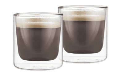 WEIS Espressoglass med doble vegger 150ml 2 stk