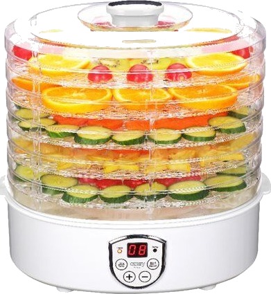 Camry Dehydrator Cr 6659 240W med 5 Nivåer 1990cm² Camry Dehydrator Cr 6659 240W med 5 Nivåer 1990cm²