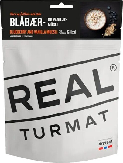 Real Turmat Blåbær Og Vaniljemüsli Real Turmat Blåbær Og Vaniljemüsli