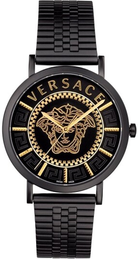 Versace Herreklokke VEJ400621 Sort/Stål Ø40 mm