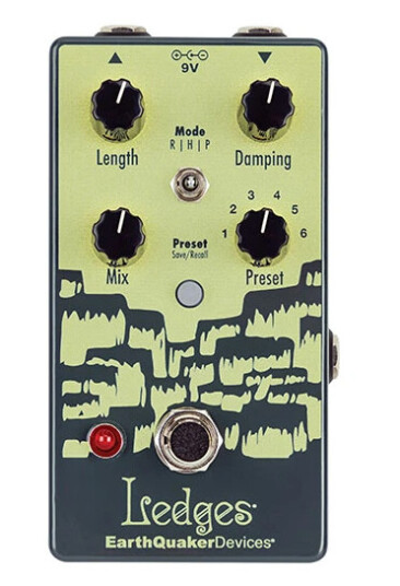 Earthquaker Devices Ledges Tri-Dimensional Reverberation Machine Earthquaker Devices Ledges Tri-Dimensional Reverberation Machine