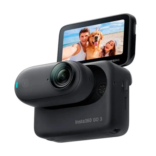 Insta360 GO 3 Actionkamera m. 128 GB - Svart