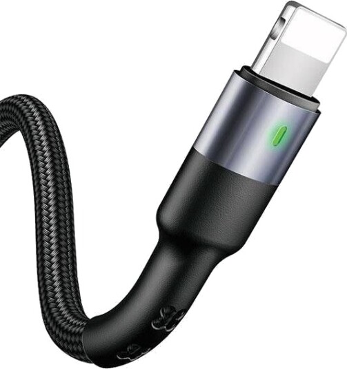 Usams Usb-A Lightning Usb-Kabel 1 M Svart 23858