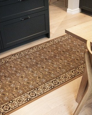 Kilands Indus beige gulvløper i metervare