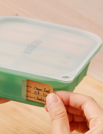 Haakaa Easy Freeze Tray 8 Compartments Pea Green Green One Size