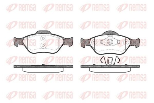 Bremseklosser REMSA 0766.00 Bremseklosser REMSA 0766.00