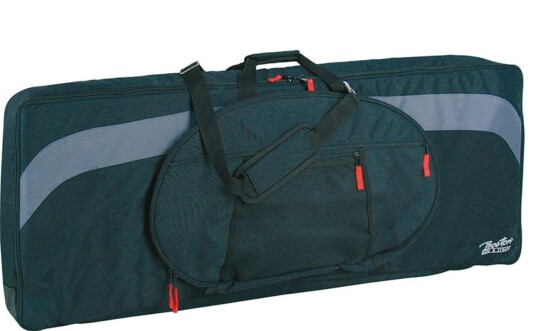 Boston keyboard bag 25 mm. padded black & grey 1005 x 450 x 160 mm