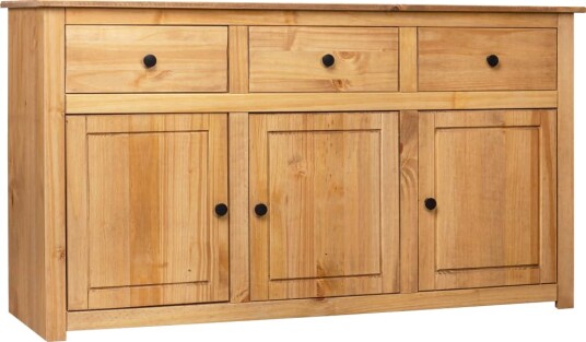 vidaXL Skjenk 135x40x80 cm heltre furu Panama Range vidaXL Skjenk 135x40x80 cm heltre furu Panama Range