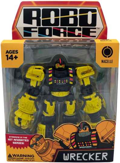 The Nacelle Company Robo Force Wave 1 Wrecker Action Figure