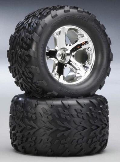 Traxxas 3669 Talon 2.8" Front Tires On All-Star Stampede 2