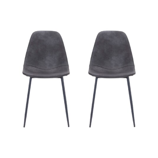 House Doctor 2 pcs Found Chair Antique grey 209340291