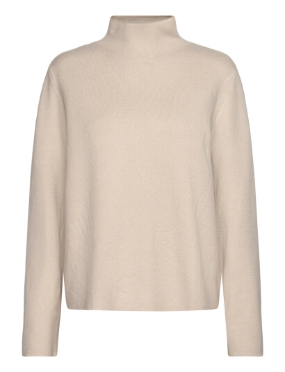 Minus Mslupi High Neck Knit Pullover - Cream - XS