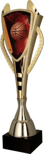 Victoria Sport Gold Plastkopp - Basketball