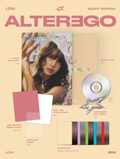Lisa Blackpink  Alter Ego  CD