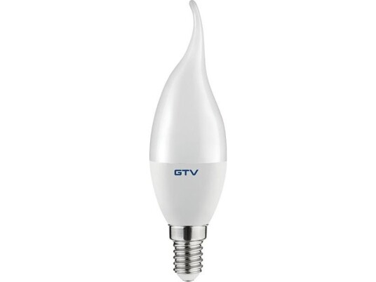 Gtv Led-Pære E14 8W C37l Smd2835 4000K 160 Grader 700Lm Ld-Smnc37l-80 Gtv Led-Pære E14 8W C37l Smd2835 4000K 160 Grader 700Lm Ld-Smnc37l-80