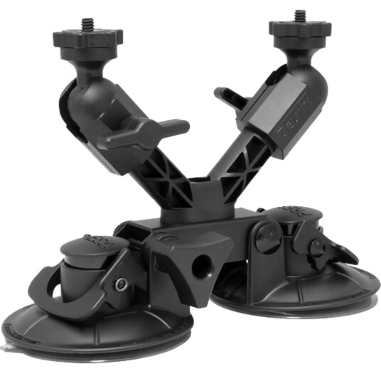 Delkin Fat Gecko Camera Mounts FG X Dual Suction Delkin Fat Gecko Camera Mounts FG X Dual Suction