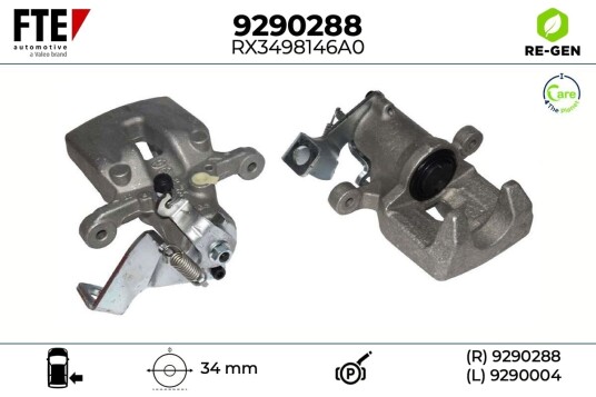 FTE 9290288 Bremsecaliper FTE 9290288 Bremsecaliper