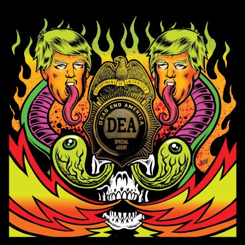 Dead End America Crush The Machine LP/Vinyl