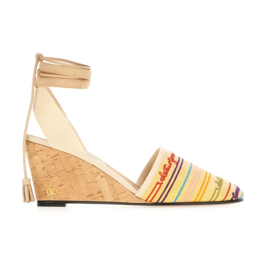 Valentino Garavani, Dame, Sko, Flerfarget, 40 EU,