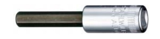 Stahlwille 01050004, Stikkontakt, 1/4", Metrisk, 5 Hoder, 4 Mm, Kromvanadiumstål
