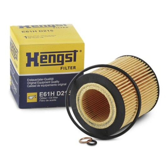 Oljefilter HENGST FILTER E61H D215 Oljefilter HENGST FILTER E61H D215