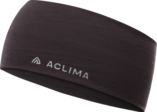 Aclima LightWool Headband Chocolate Plum L