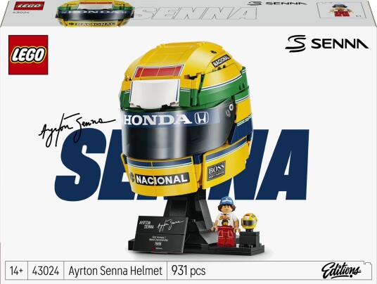 Lego Ayrton Senna-Hjelm Lego Ayrton Senna-Hjelm