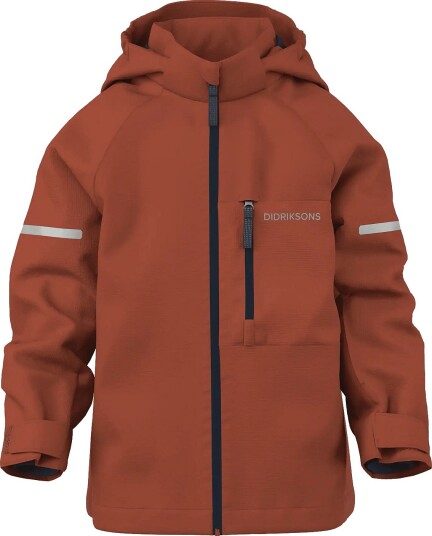 Didriksons Falken Kids" Jacket   Orange   80
