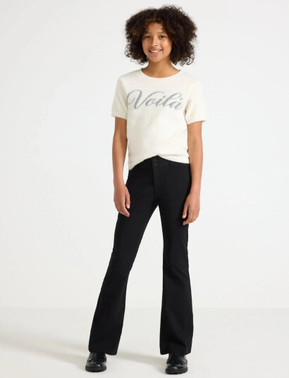 Lindex Trouser Y2K Black 164