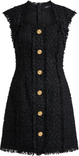 Balmain Dame Kjoler Svart S, Balmain Dame Kjoler Svart S,
