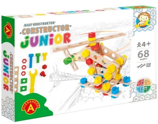 Junior Træ Konstruktionsbyggesæt Helikopter Junior Træ Konstruktionsbyggesæt Helikopter