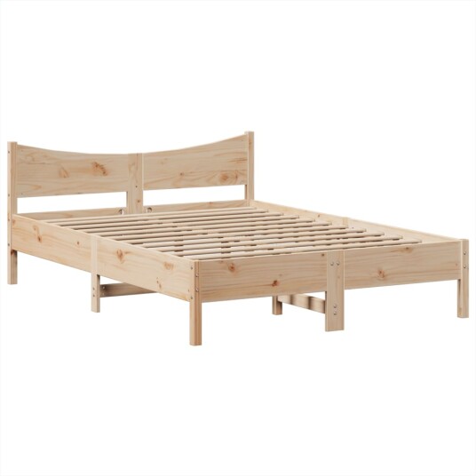 Sengeramme uten madrass 160x200 cm heltre furu 8721158621580