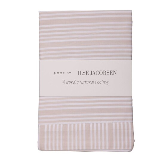 Home By Ilse Jacobsen Bedding Collection putetrekk 60x63 cm 2 stk sand beige stripes