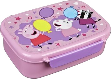 SCOOLI Peppa Gris-snacksboks