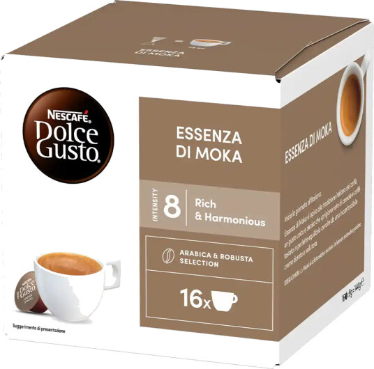 Nescafé | Essenza di Moka 16 kapsler til Dolce Gusto