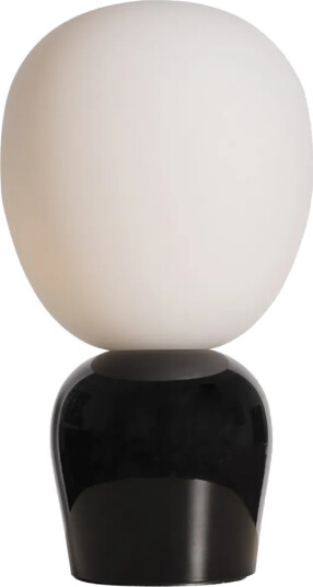 Belid Buddy bordlampe opalglass Blank svart