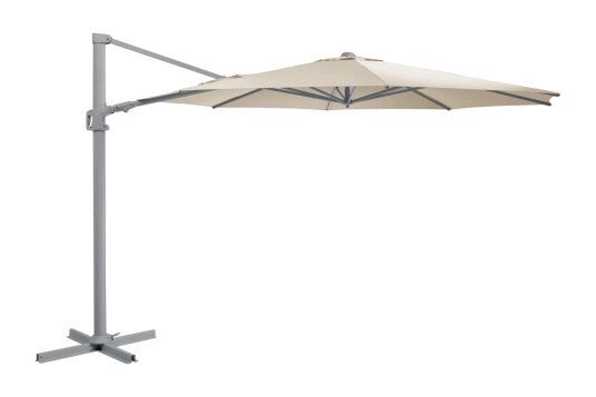 Brafab Vinovo parasoll Khaki/Lysegrå 350 cm Beige