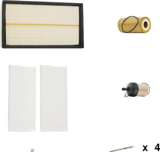 Servicepakke RIDEX 4682P6787