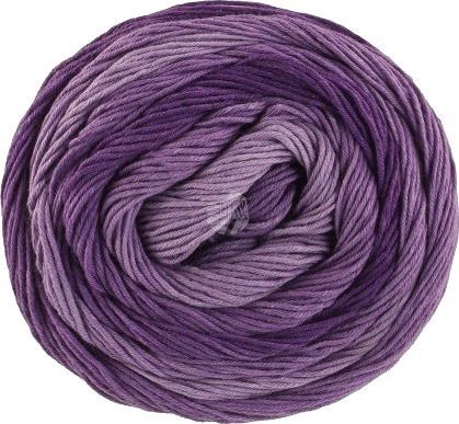 Lana Grossa Gomitolo Tono Garn 1043 Lilla / Plomme / Fiolett