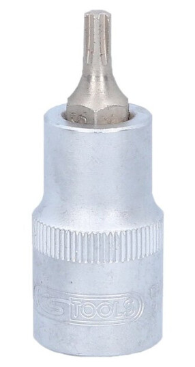 Ks Tools 911.4515, Stikkontakt, 1/2", 1 Hoder, Kromvanadiumstål, 75 G Ks Tools 911.4515, Stikkontakt, 1/2", 1 Hoder, Kromvanadiumstål, 75 G