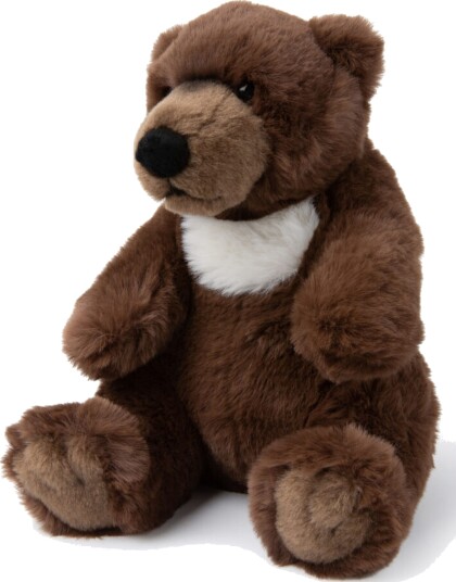 Bon Ton Toys WWF Plush ECO Grizzlybjørn Brown 25 cm Bon Ton Toys WWF Plush ECO Grizzlybjørn Brown 25 cm