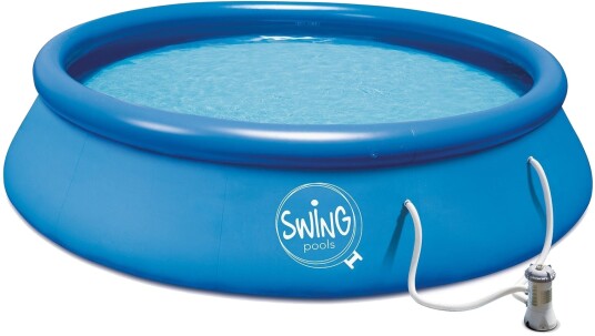 Swing Pools Bassengsett 366x91 cm Blå