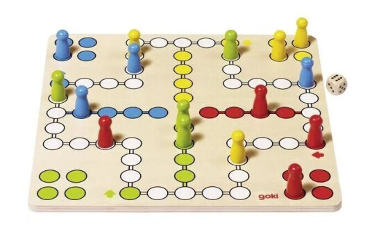 Goki Ludo board game basic. Goki Ludo board game basic.